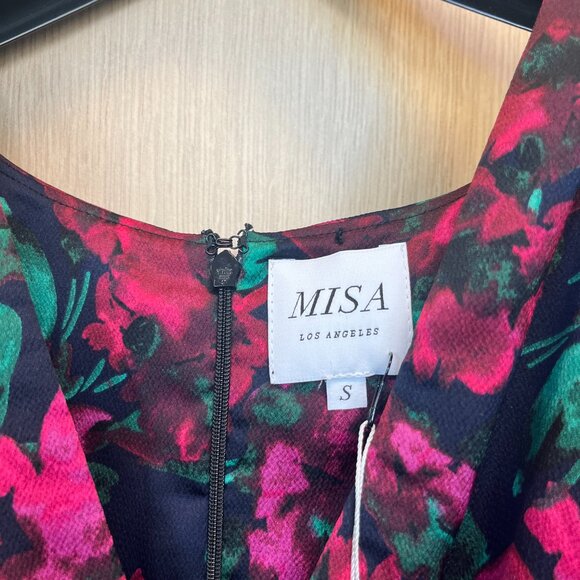 MISA PRINTED MINI DRESS - Picture 4 of 5